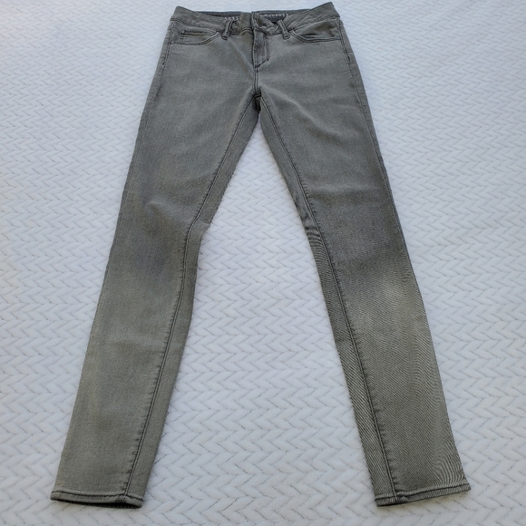 Articles of Society Sarah Skinny Baker Fit Gray Denim Jeans Size 26 - Picture 2 of 9